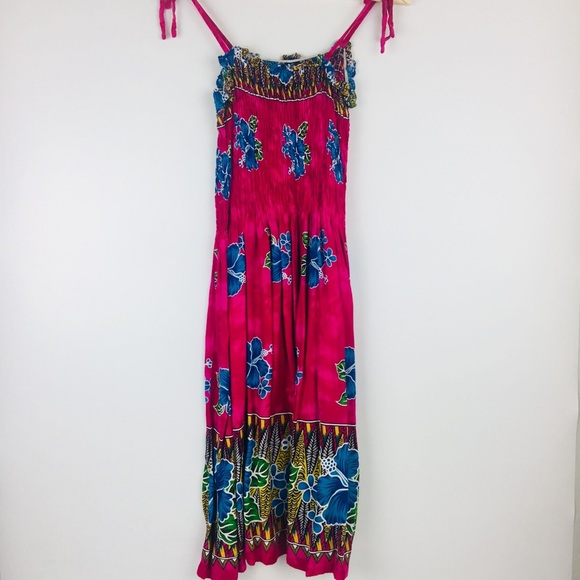 hawaiian tube top dresses